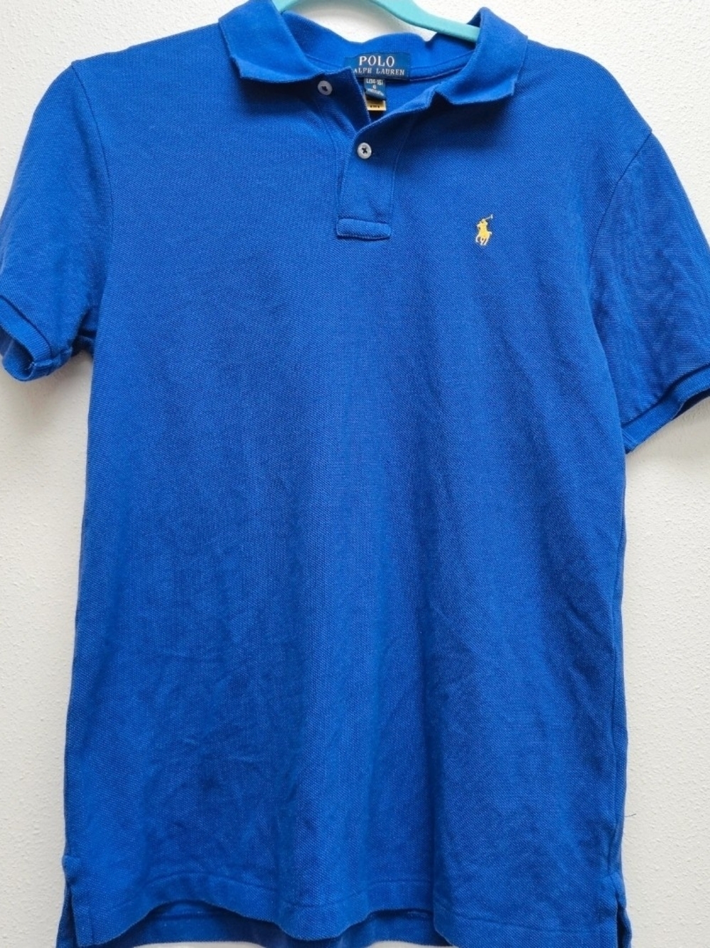 Polo by Ralph Lauren Royal Blue Polo with Yellow Pony